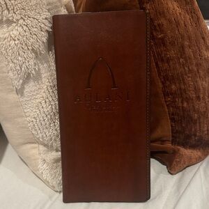 Brown Aulani Leather Passport Book